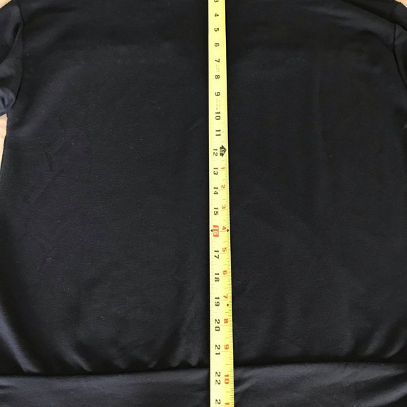 NWOT HIPPIE CHIC Top Long Sleeve Black Silver Sz S - Picture 6 of 8